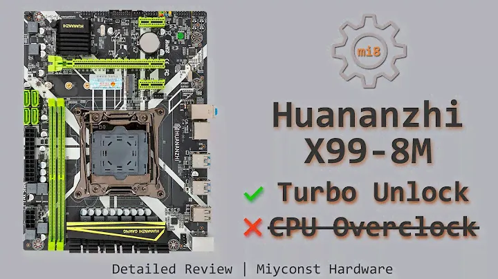 🇷🇧 Подробный обзор Huananzhi X99-8M V1.1 LGA 2011-3 | E5-2640 V3 Турбо разблокировка | i7-6800k
